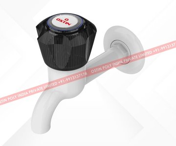 LONG BIB COCK WITH FLANGE
