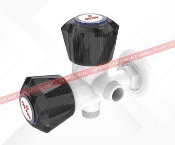 TWO WAY ANGLE BIB COCK WITH FLANGE