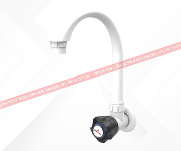 SINK COCK WITH FLANGE